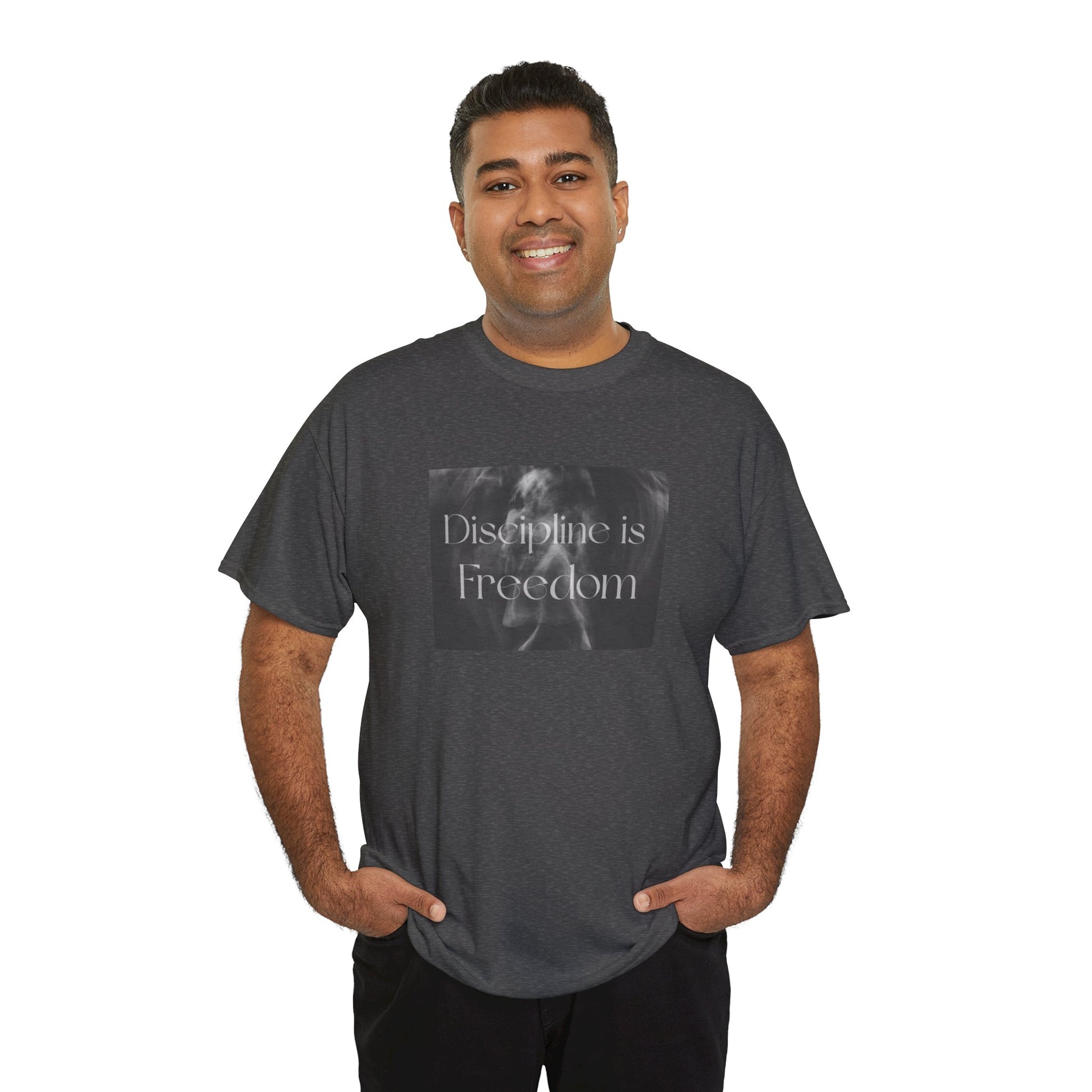 Freedom Inspired Unisex Heavy Cotton Tee, Motivational T-Shirt, Casual Wear, Gift for Friends, Freedom Design Shirt