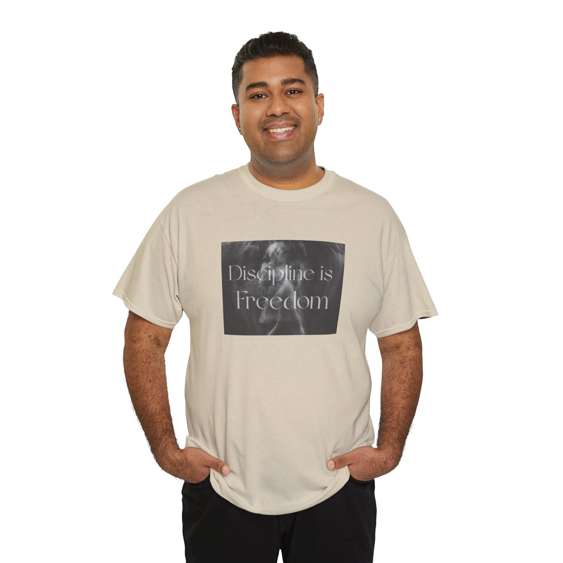 Freedom Inspired Unisex Heavy Cotton Tee, Motivational T-Shirt, Casual Wear, Gift for Friends, Freedom Design Shirt