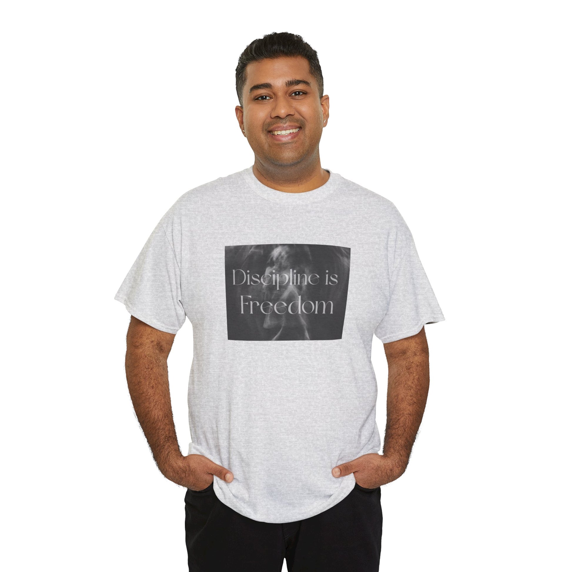 Freedom Inspired Unisex Heavy Cotton Tee, Motivational T-Shirt, Casual Wear, Gift for Friends, Freedom Design Shirt