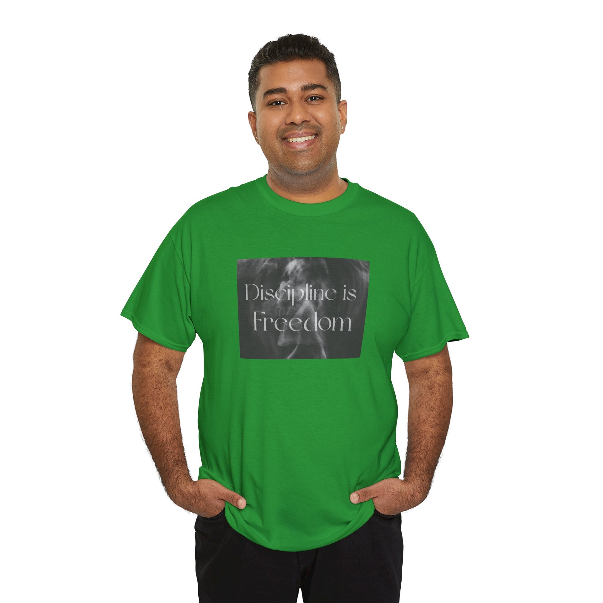 Freedom Inspired Unisex Heavy Cotton Tee, Motivational T-Shirt, Casual Wear, Gift for Friends, Freedom Design Shirt
