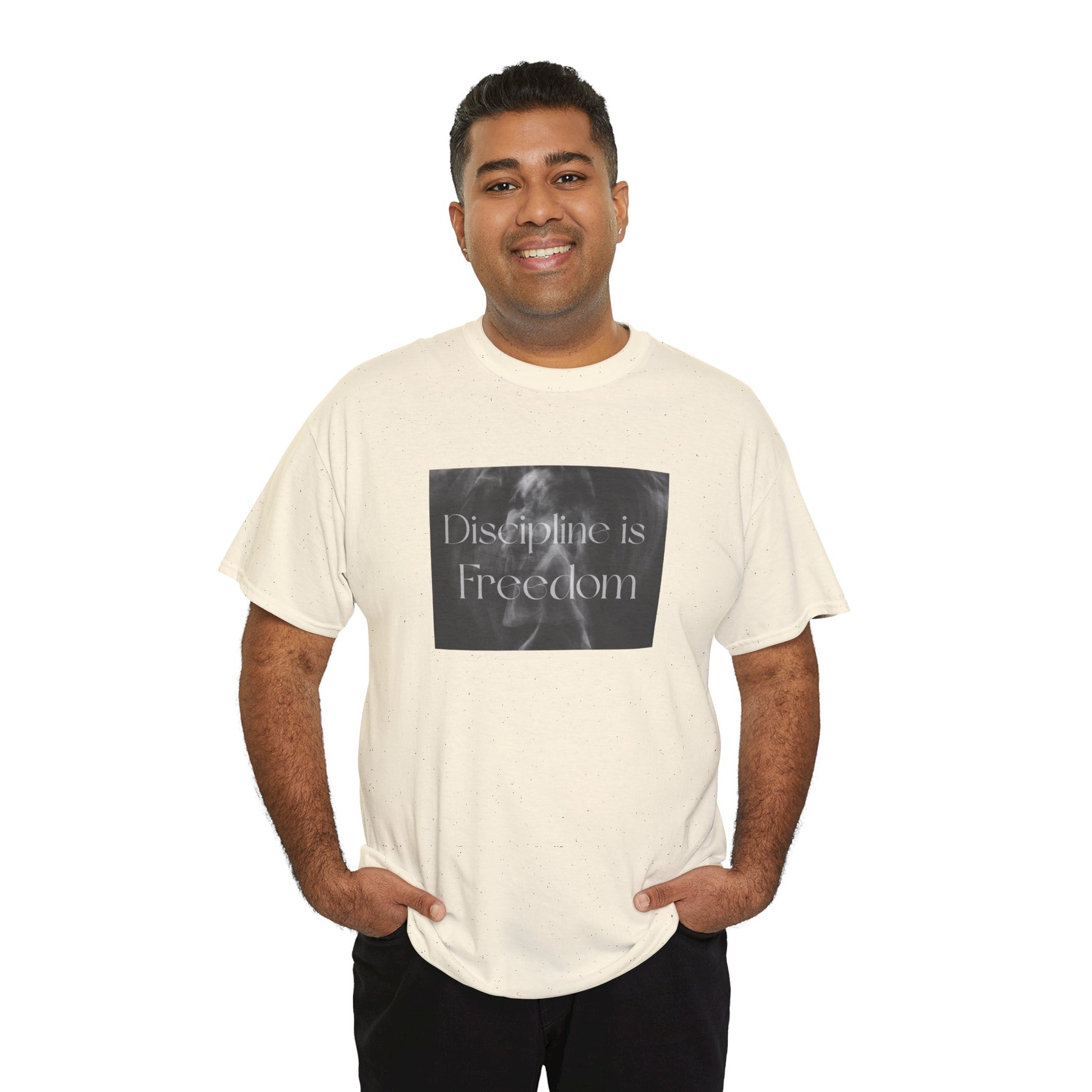 Freedom Inspired Unisex Heavy Cotton Tee, Motivational T-Shirt, Casual Wear, Gift for Friends, Freedom Design Shirt