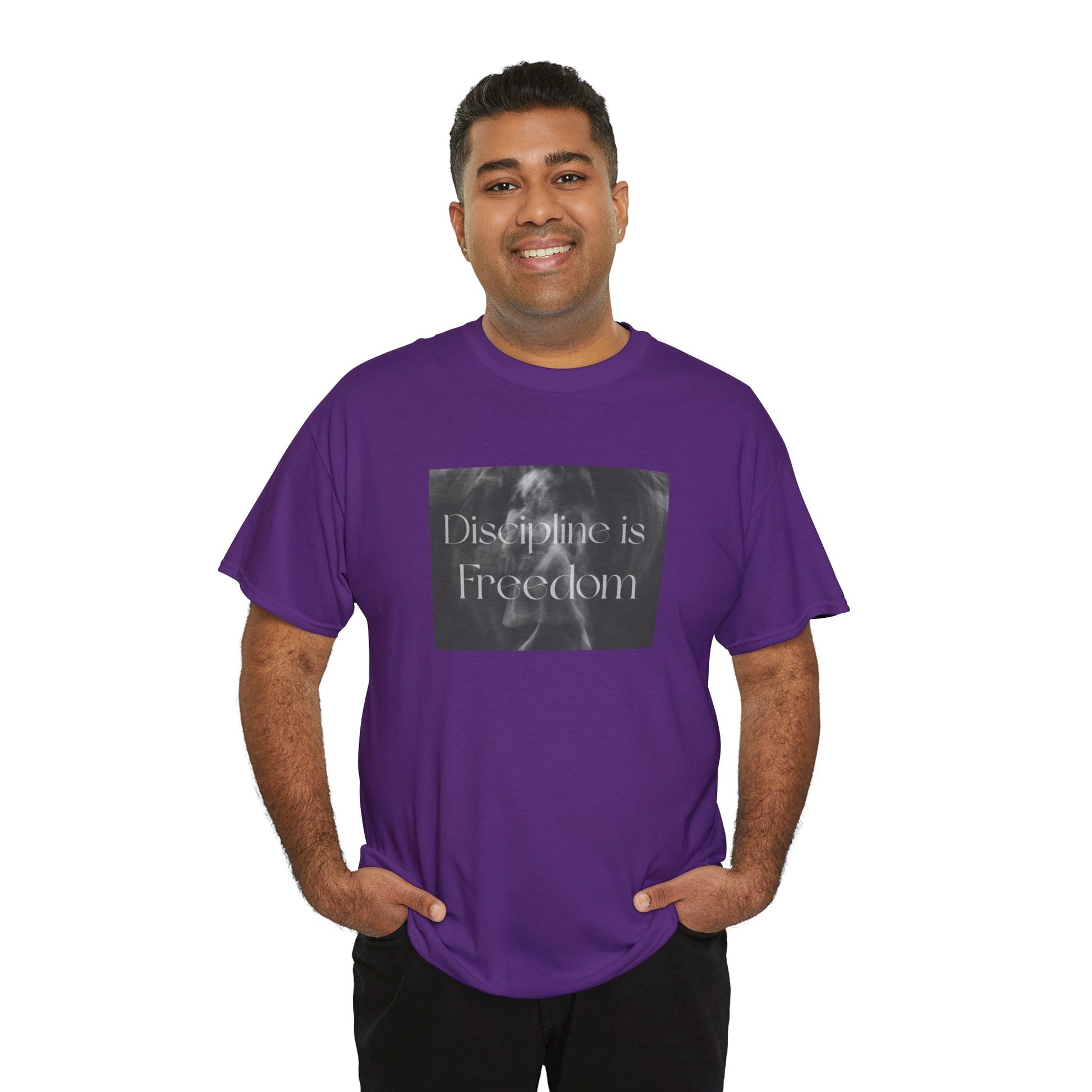 Freedom Inspired Unisex Heavy Cotton Tee, Motivational T-Shirt, Casual Wear, Gift for Friends, Freedom Design Shirt
