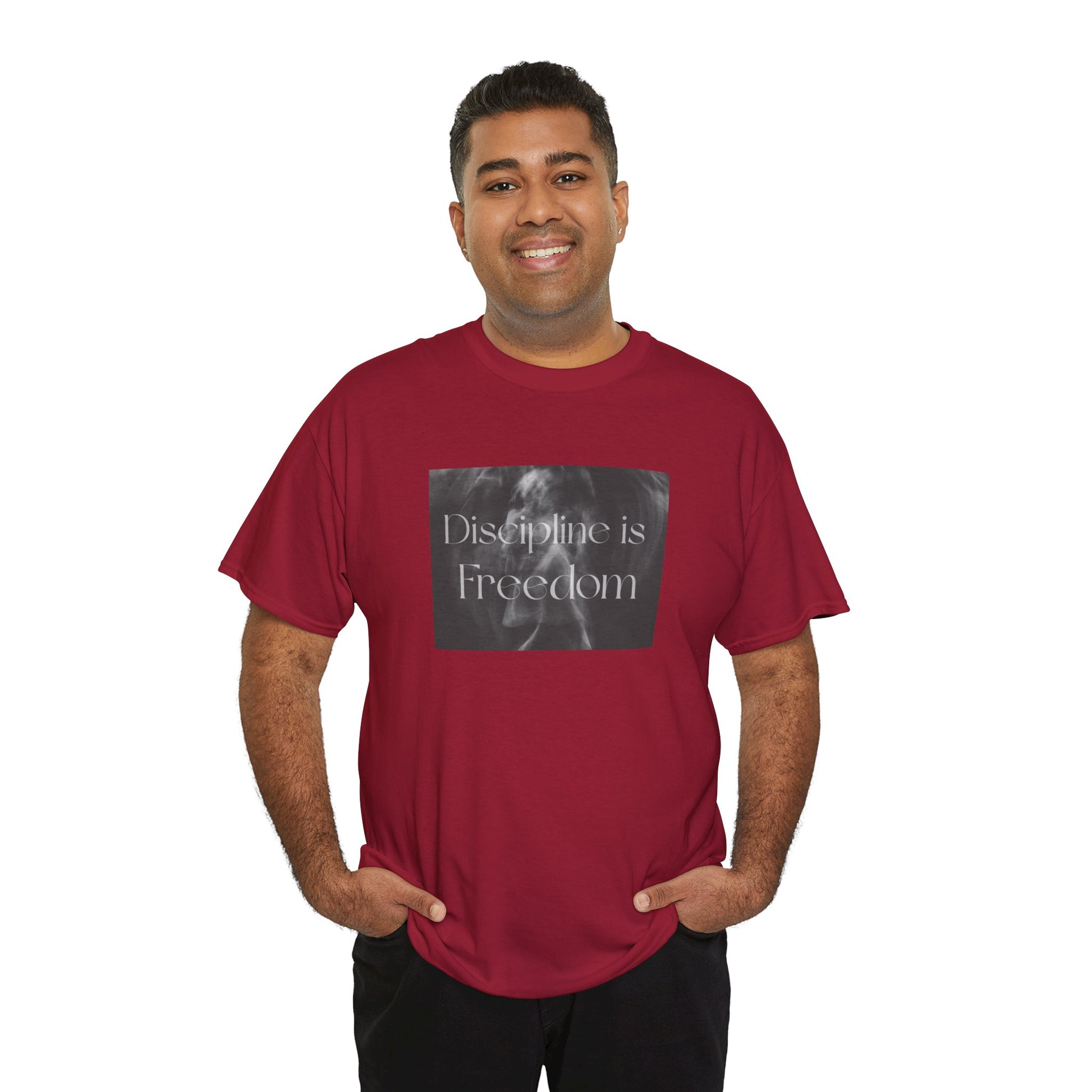 Freedom Inspired Unisex Heavy Cotton Tee, Motivational T-Shirt, Casual Wear, Gift for Friends, Freedom Design Shirt