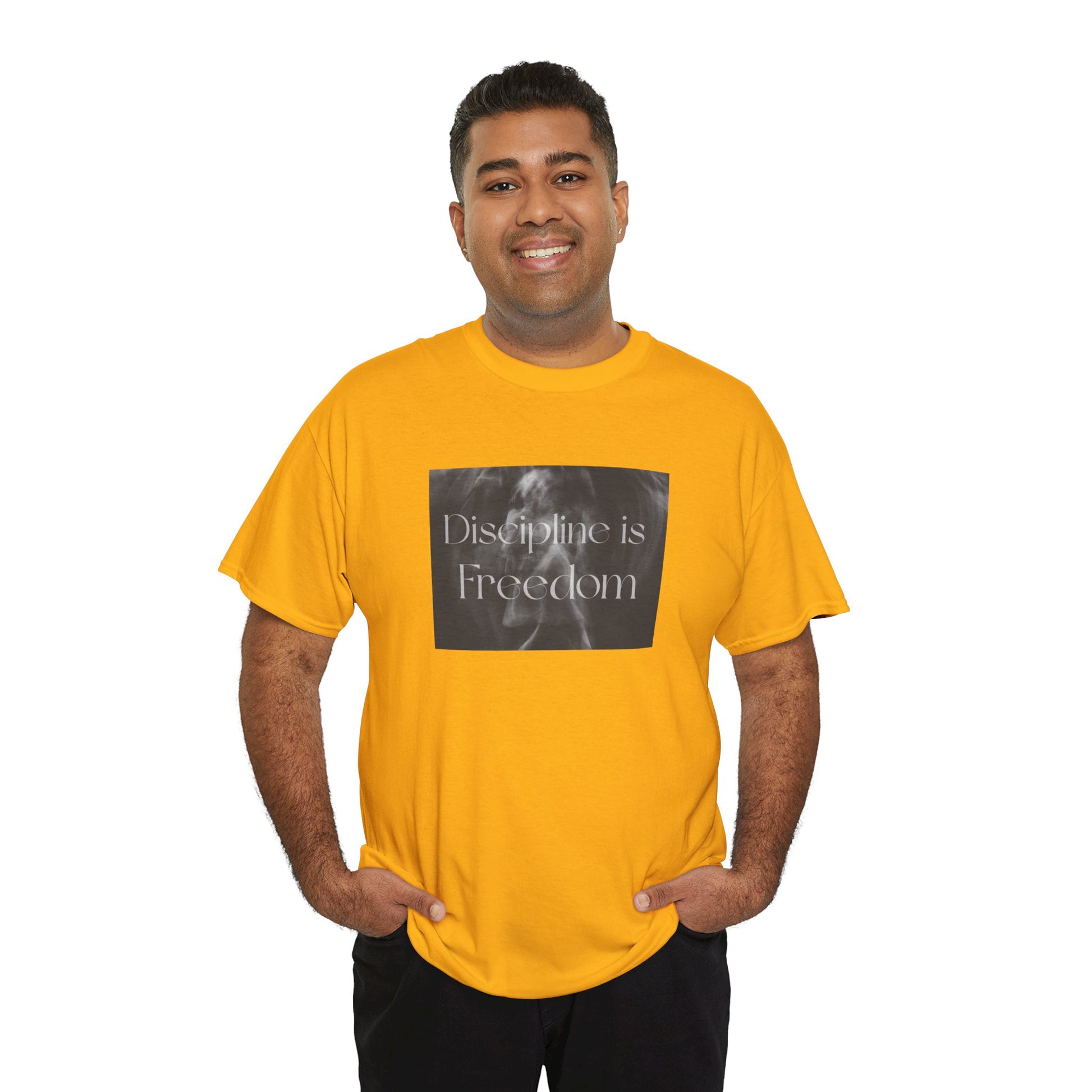 Freedom Inspired Unisex Heavy Cotton Tee, Motivational T-Shirt, Casual Wear, Gift for Friends, Freedom Design Shirt