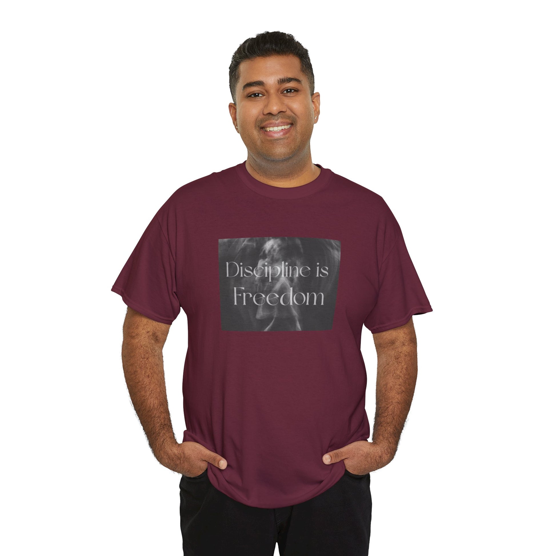 Freedom Inspired Unisex Heavy Cotton Tee, Motivational T-Shirt, Casual Wear, Gift for Friends, Freedom Design Shirt