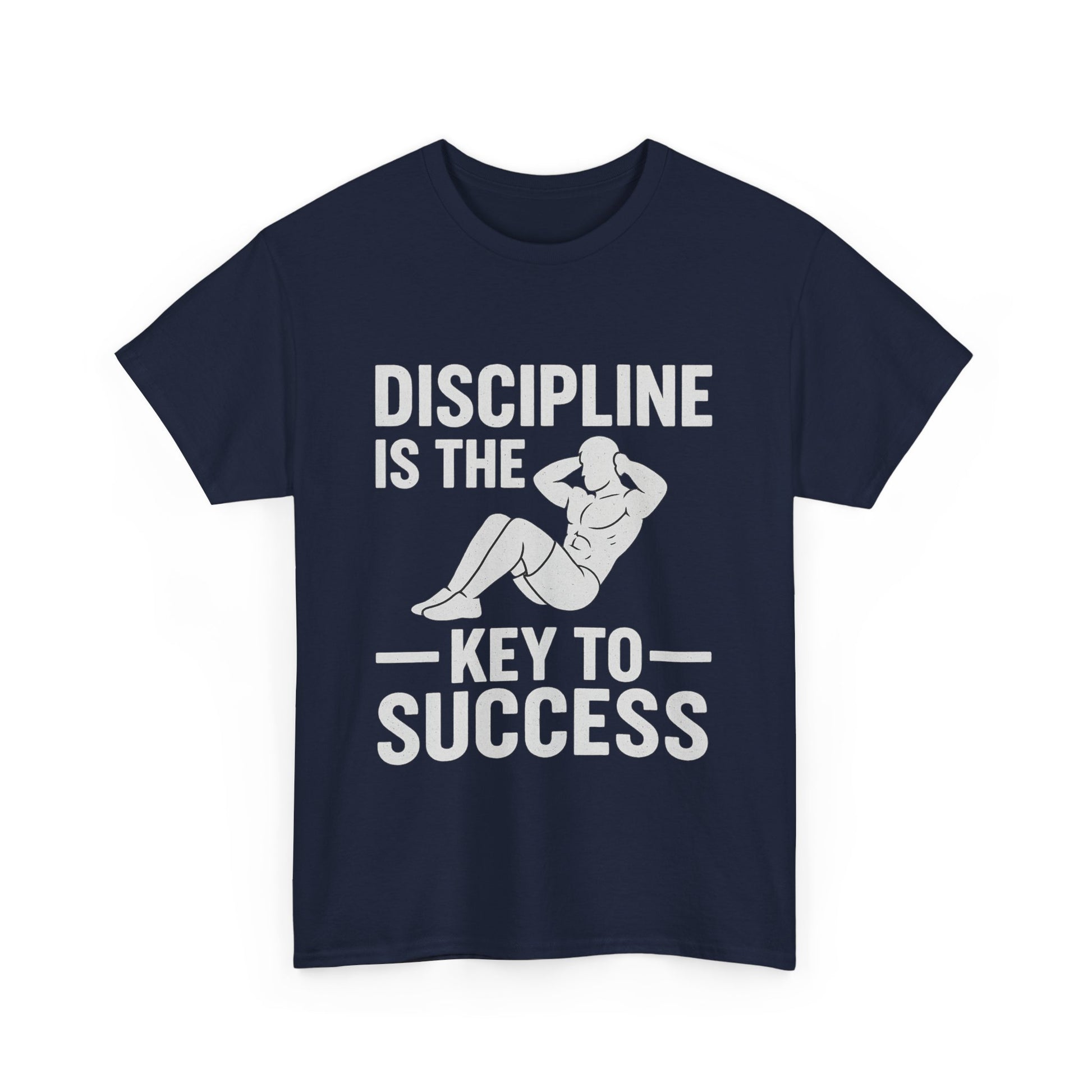 Unisex Heavy Cotton Tee: Discipline is the Key to Success - Motivational Tee, Workout Shirt, Gym Apparel, Inspirational Wear, Gift for [...]