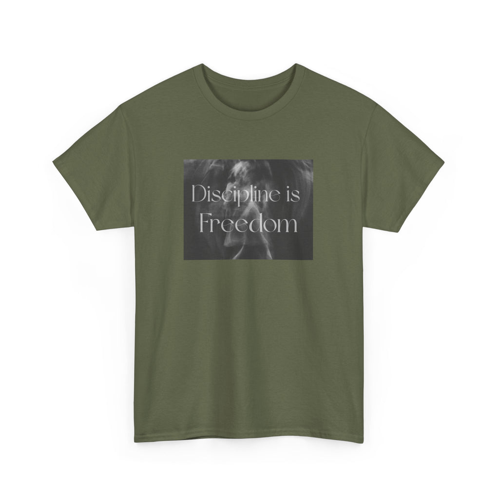Freedom Inspired Unisex Heavy Cotton Tee, Motivational T-Shirt, Casual Wear, Gift for Friends, Freedom Design Shirt