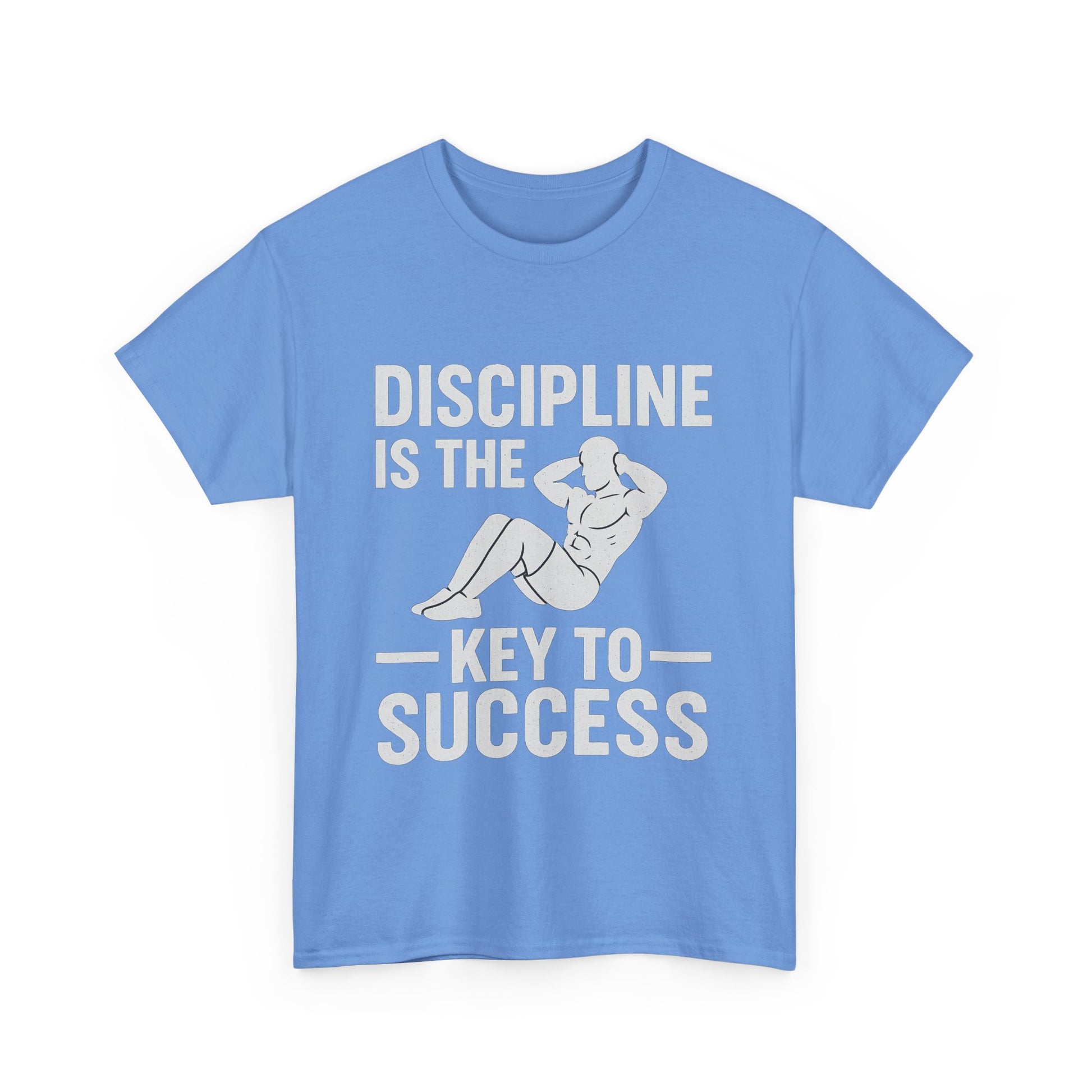 Unisex Heavy Cotton Tee: Discipline is the Key to Success - Motivational Tee, Workout Shirt, Gym Apparel, Inspirational Wear, Gift for [...]