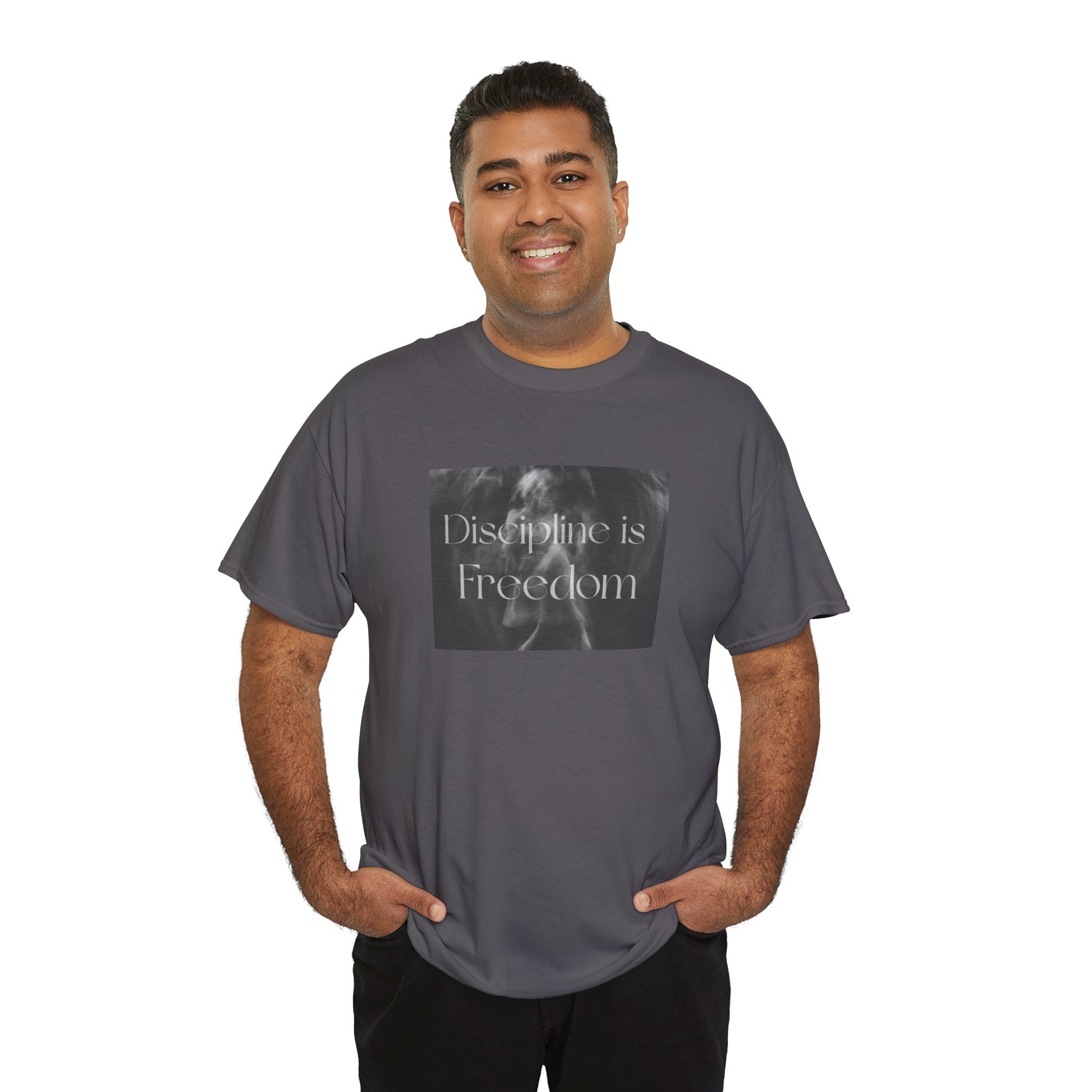 Freedom Inspired Unisex Heavy Cotton Tee, Motivational T-Shirt, Casual Wear, Gift for Friends, Freedom Design Shirt