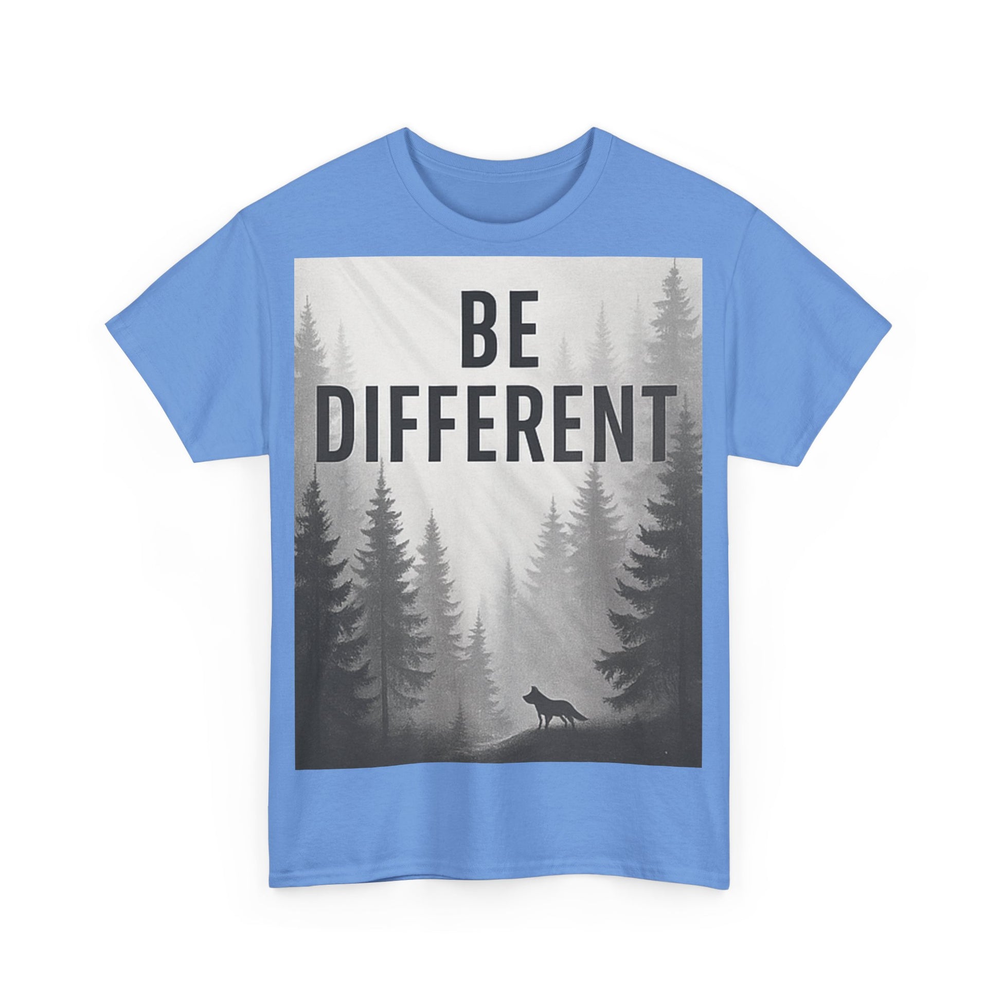 Unisex Cotton Tee - "Be Different" Inspirational T-Shirt, Motivational Gift, Casual Wear, Unique Style, Everyday Comfort