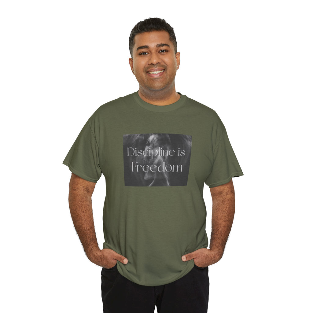 Freedom Inspired Unisex Heavy Cotton Tee, Motivational T-Shirt, Casual Wear, Gift for Friends, Freedom Design Shirt
