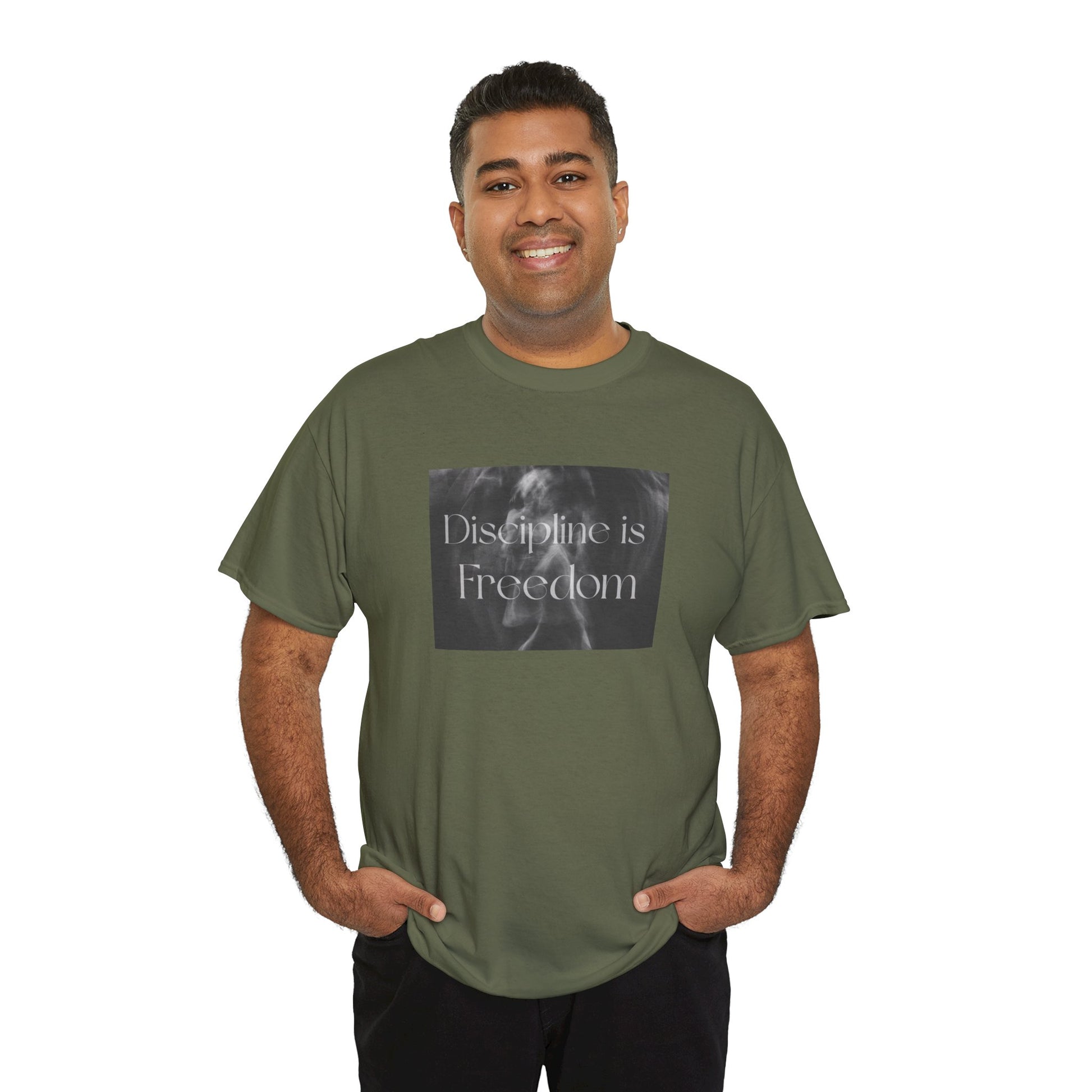 Freedom Inspired Unisex Heavy Cotton Tee, Motivational T-Shirt, Casual Wear, Gift for Friends, Freedom Design Shirt
