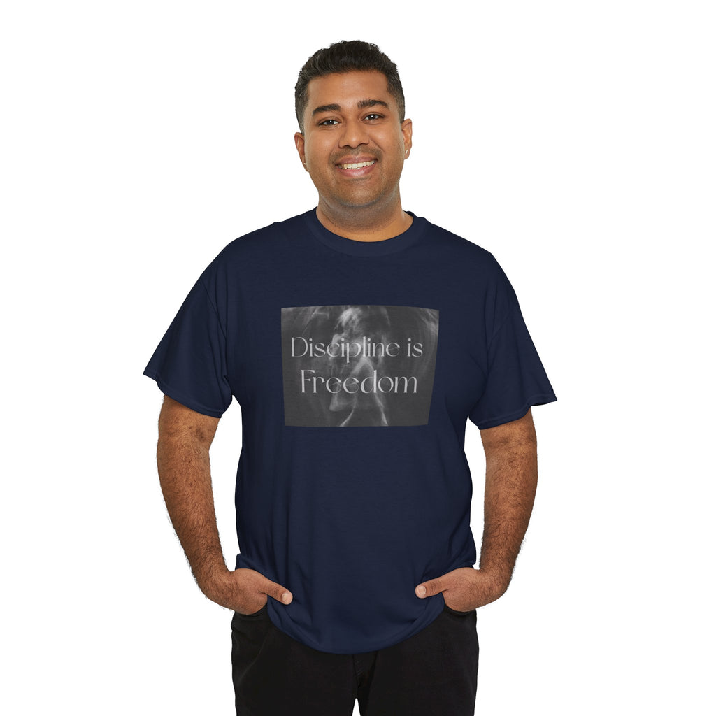 Freedom Inspired Unisex Heavy Cotton Tee, Motivational T-Shirt, Casual Wear, Gift for Friends, Freedom Design Shirt