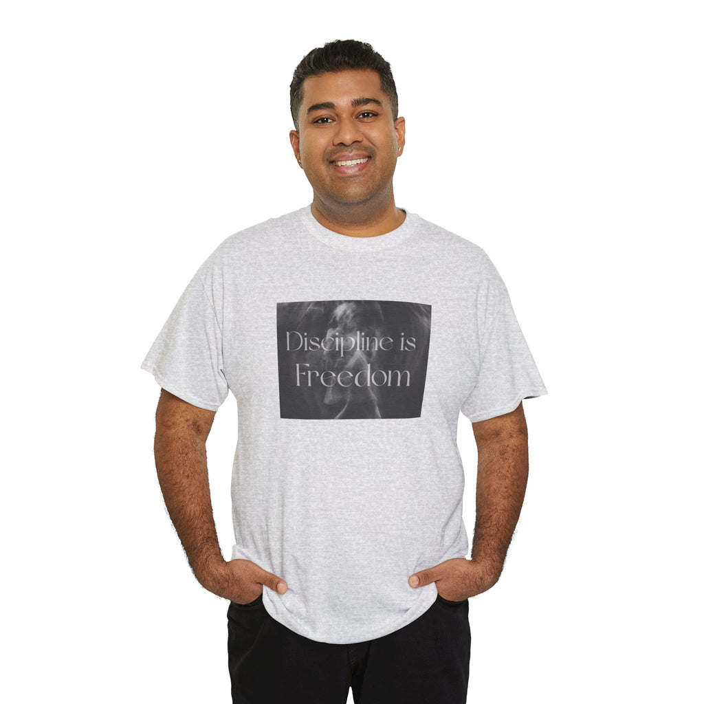 Freedom Inspired Unisex Heavy Cotton Tee, Motivational T-Shirt, Casual Wear, Gift for Friends, Freedom Design Shirt