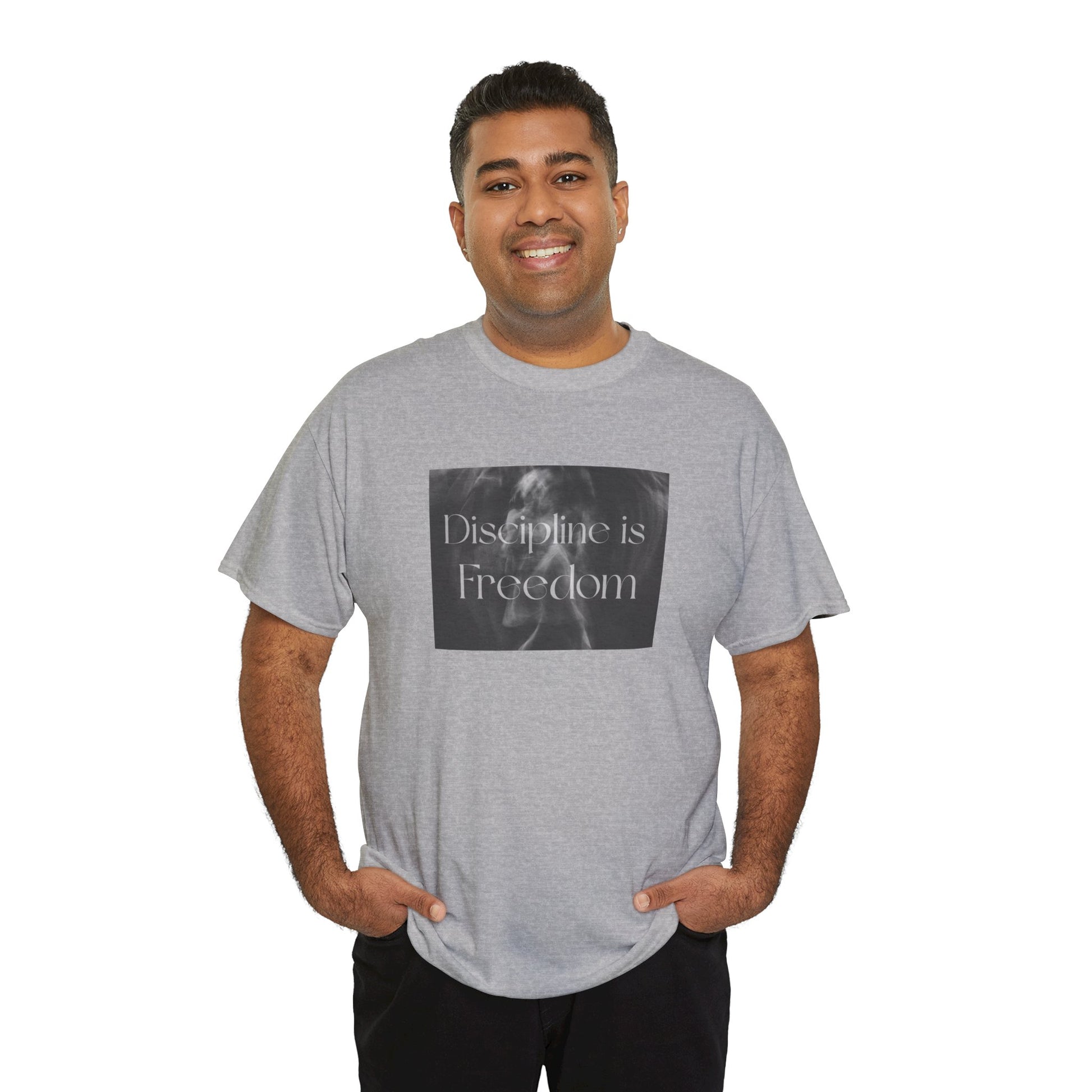 Freedom Inspired Unisex Heavy Cotton Tee, Motivational T-Shirt, Casual Wear, Gift for Friends, Freedom Design Shirt