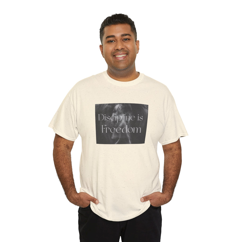 Freedom Inspired Unisex Heavy Cotton Tee, Motivational T-Shirt, Casual Wear, Gift for Friends, Freedom Design Shirt
