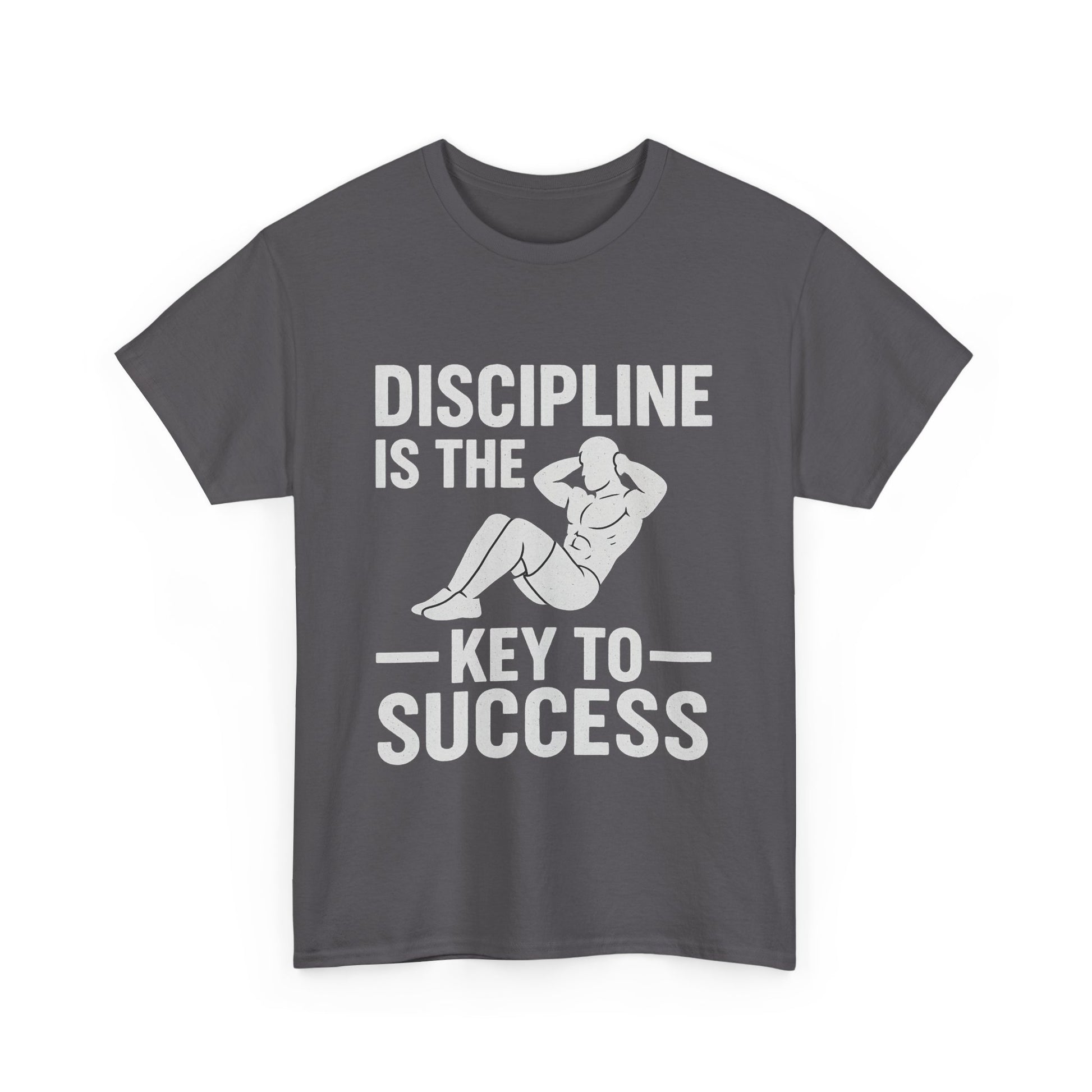 Unisex Heavy Cotton Tee: Discipline is the Key to Success - Motivational Tee, Workout Shirt, Gym Apparel, Inspirational Wear, Gift for [...]