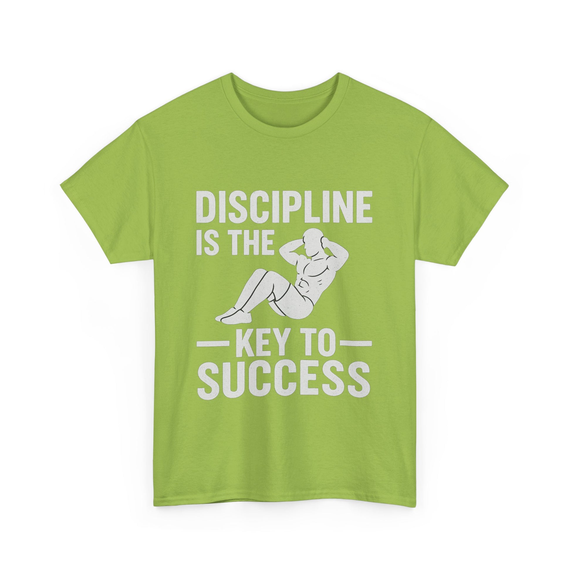 Unisex Heavy Cotton Tee: Discipline is the Key to Success - Motivational Tee, Workout Shirt, Gym Apparel, Inspirational Wear, Gift for [...]