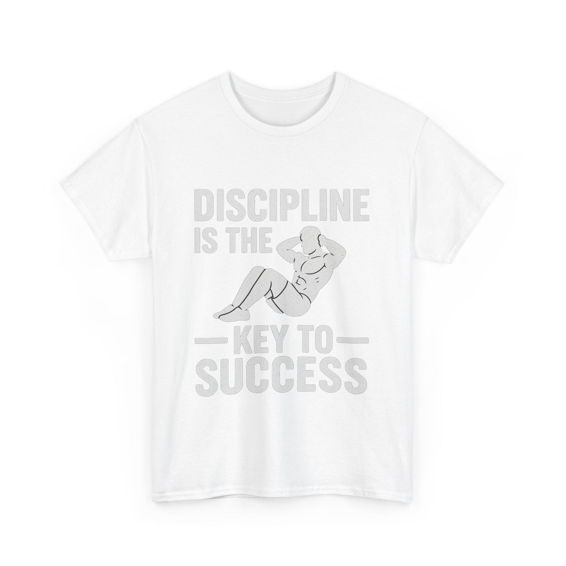Unisex Heavy Cotton Tee: Discipline is the Key to Success - Motivational Tee, Workout Shirt, Gym Apparel, Inspirational Wear, Gift for [...]