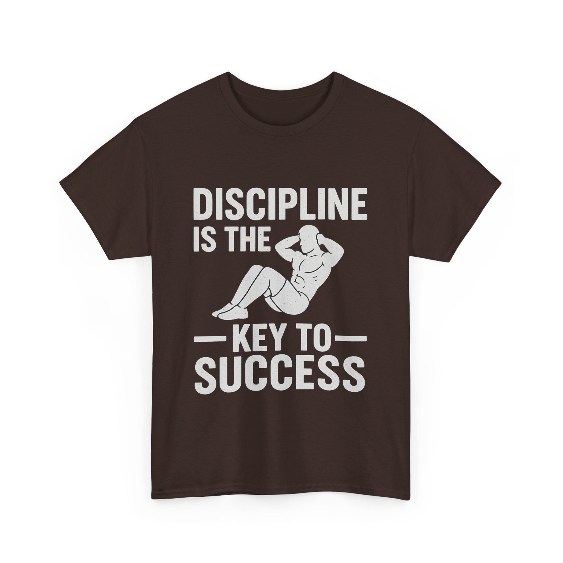 Unisex Heavy Cotton Tee: Discipline is the Key to Success - Motivational Tee, Workout Shirt, Gym Apparel, Inspirational Wear, Gift for [...]