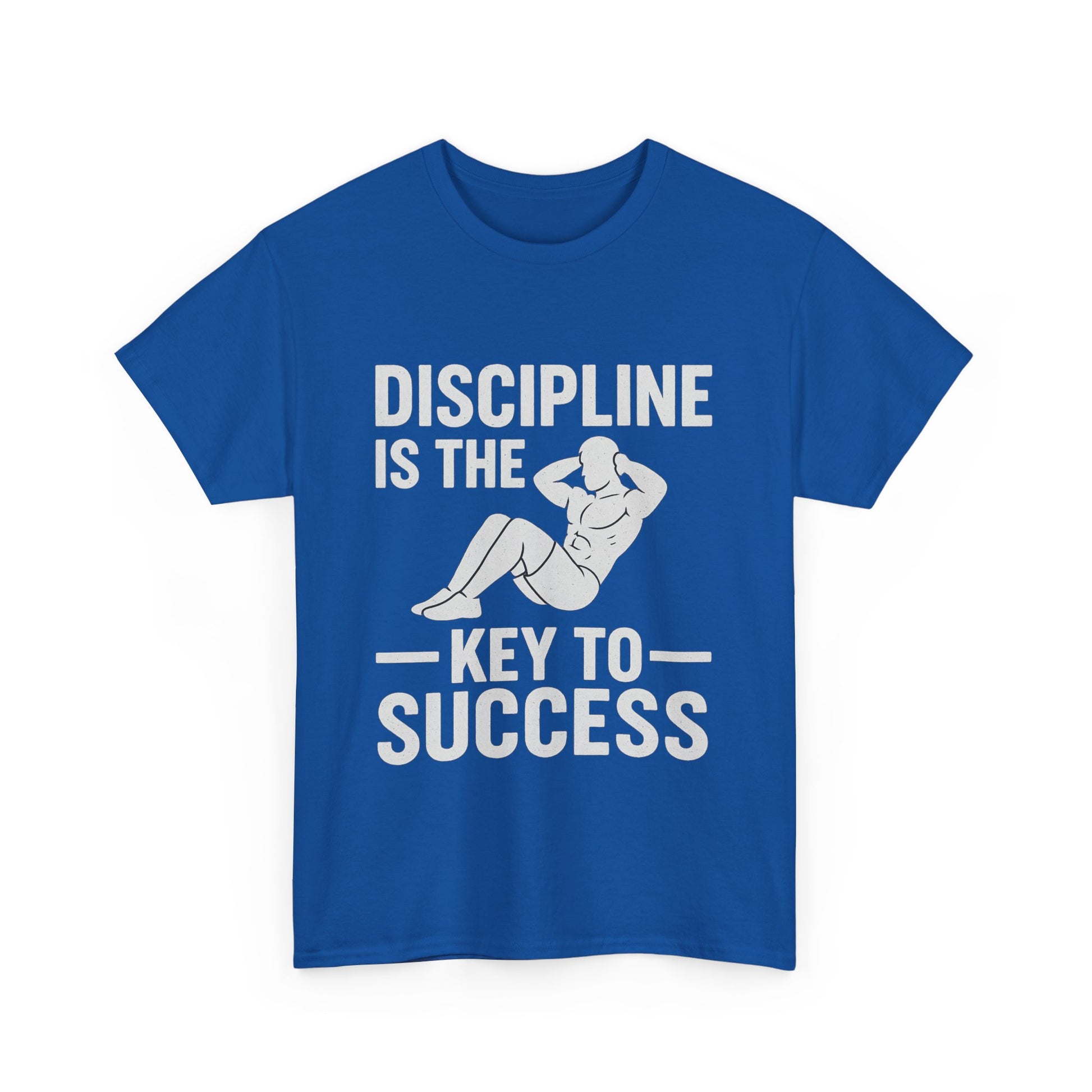 Unisex Heavy Cotton Tee: Discipline is the Key to Success - Motivational Tee, Workout Shirt, Gym Apparel, Inspirational Wear, Gift for [...]