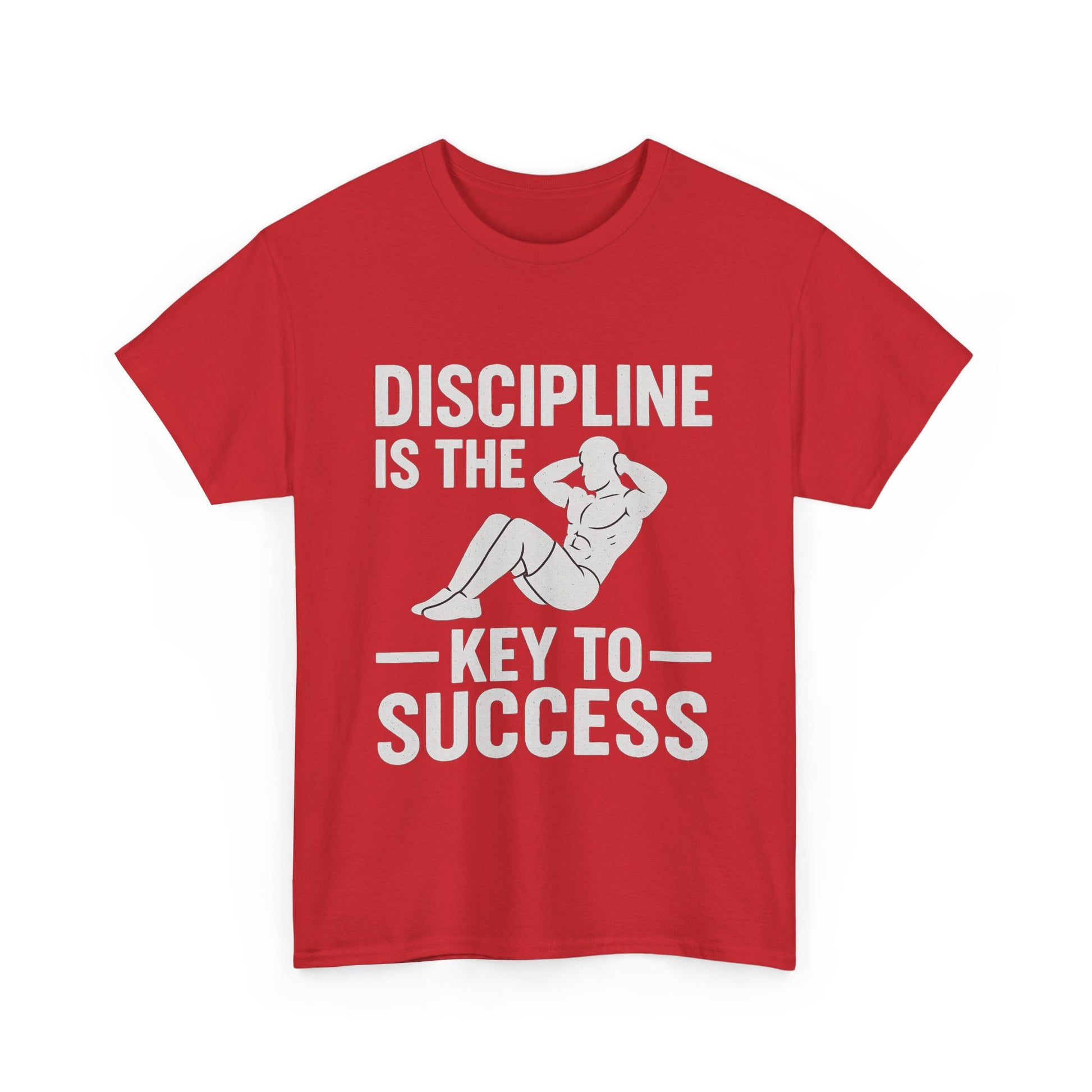 Unisex Heavy Cotton Tee: Discipline is the Key to Success - Motivational Tee, Workout Shirt, Gym Apparel, Inspirational Wear, Gift for [...]