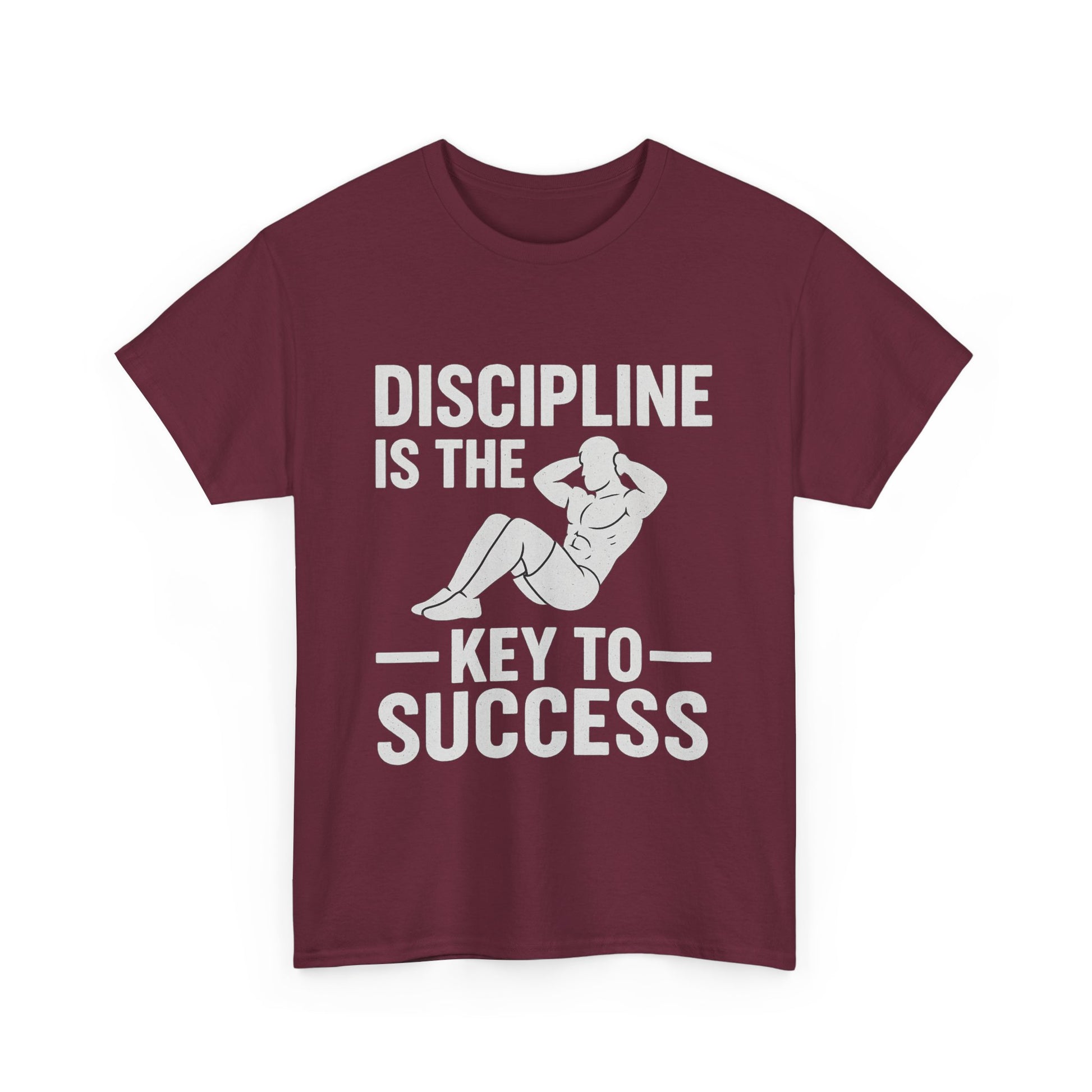 Unisex Heavy Cotton Tee: Discipline is the Key to Success - Motivational Tee, Workout Shirt, Gym Apparel, Inspirational Wear, Gift for [...]