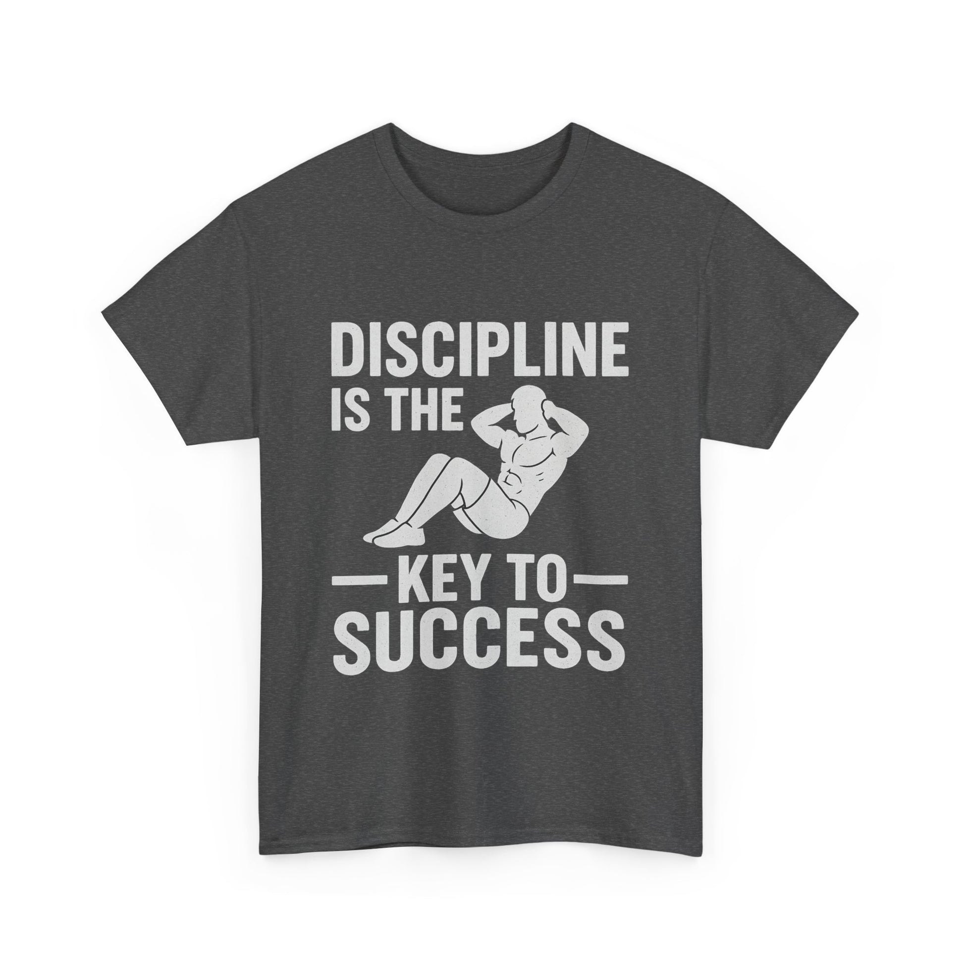 Unisex Heavy Cotton Tee: Discipline is the Key to Success - Motivational Tee, Workout Shirt, Gym Apparel, Inspirational Wear, Gift for [...]