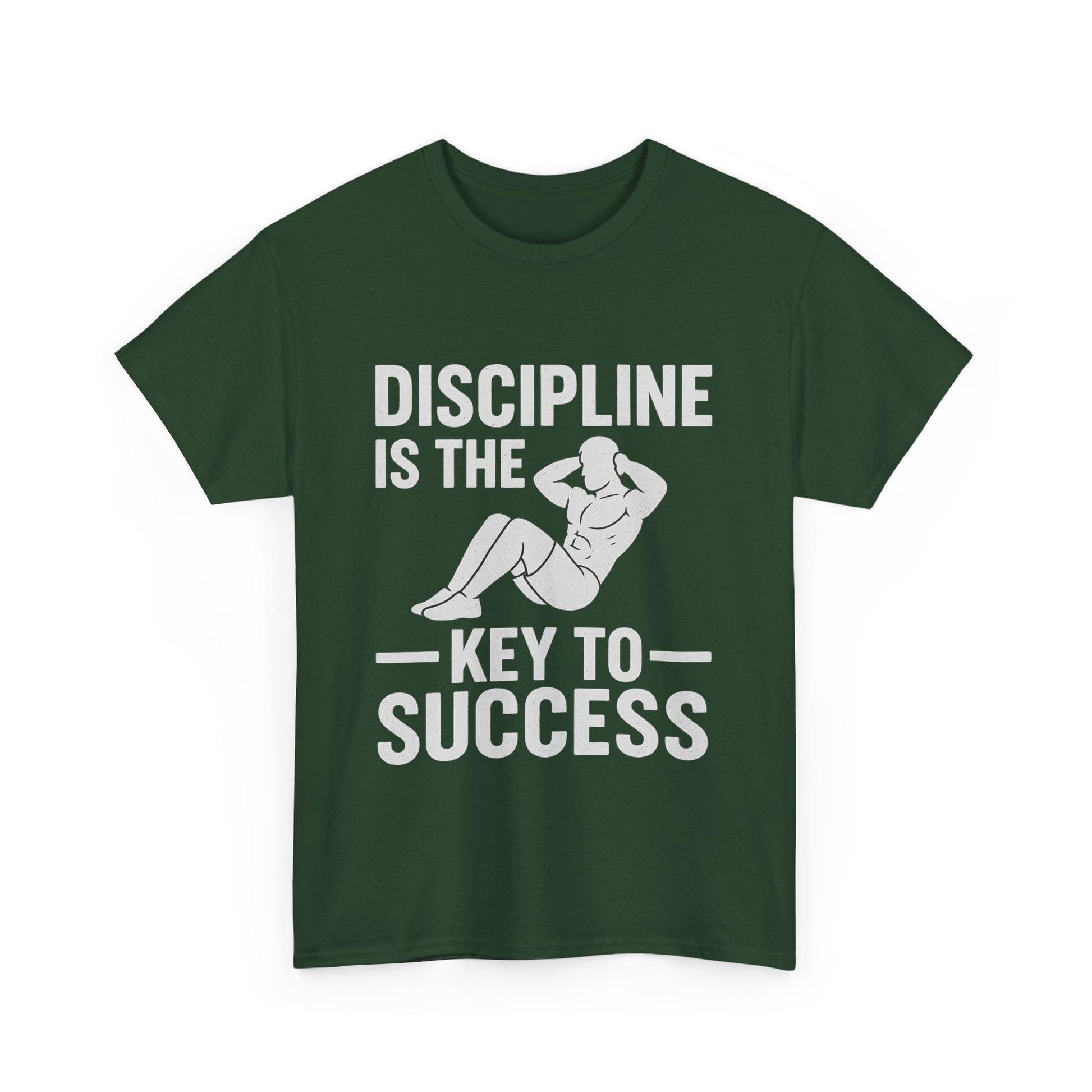 Unisex Heavy Cotton Tee: Discipline is the Key to Success - Motivational Tee, Workout Shirt, Gym Apparel, Inspirational Wear, Gift for [...]