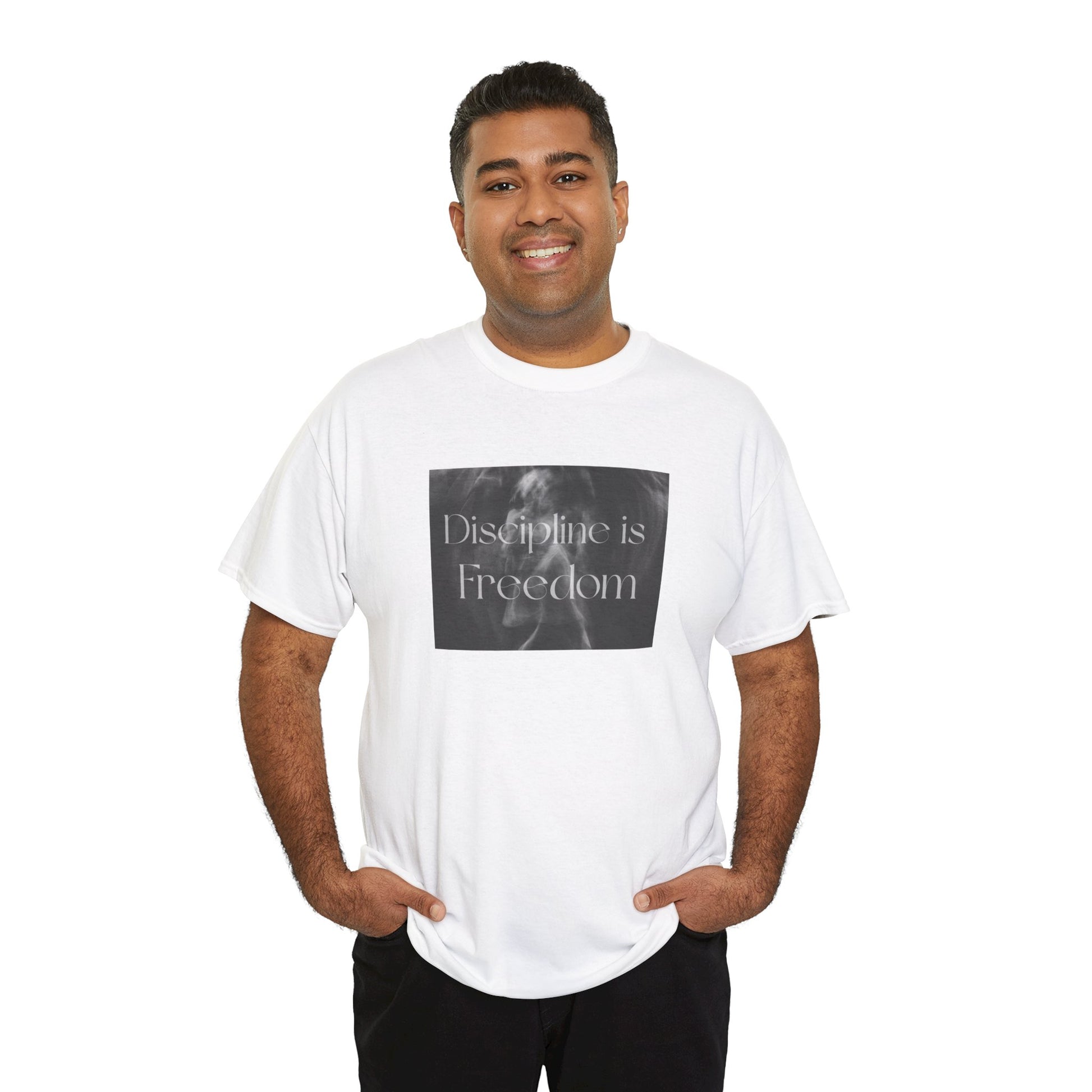 Freedom Inspired Unisex Heavy Cotton Tee, Motivational T-Shirt, Casual Wear, Gift for Friends, Freedom Design Shirt