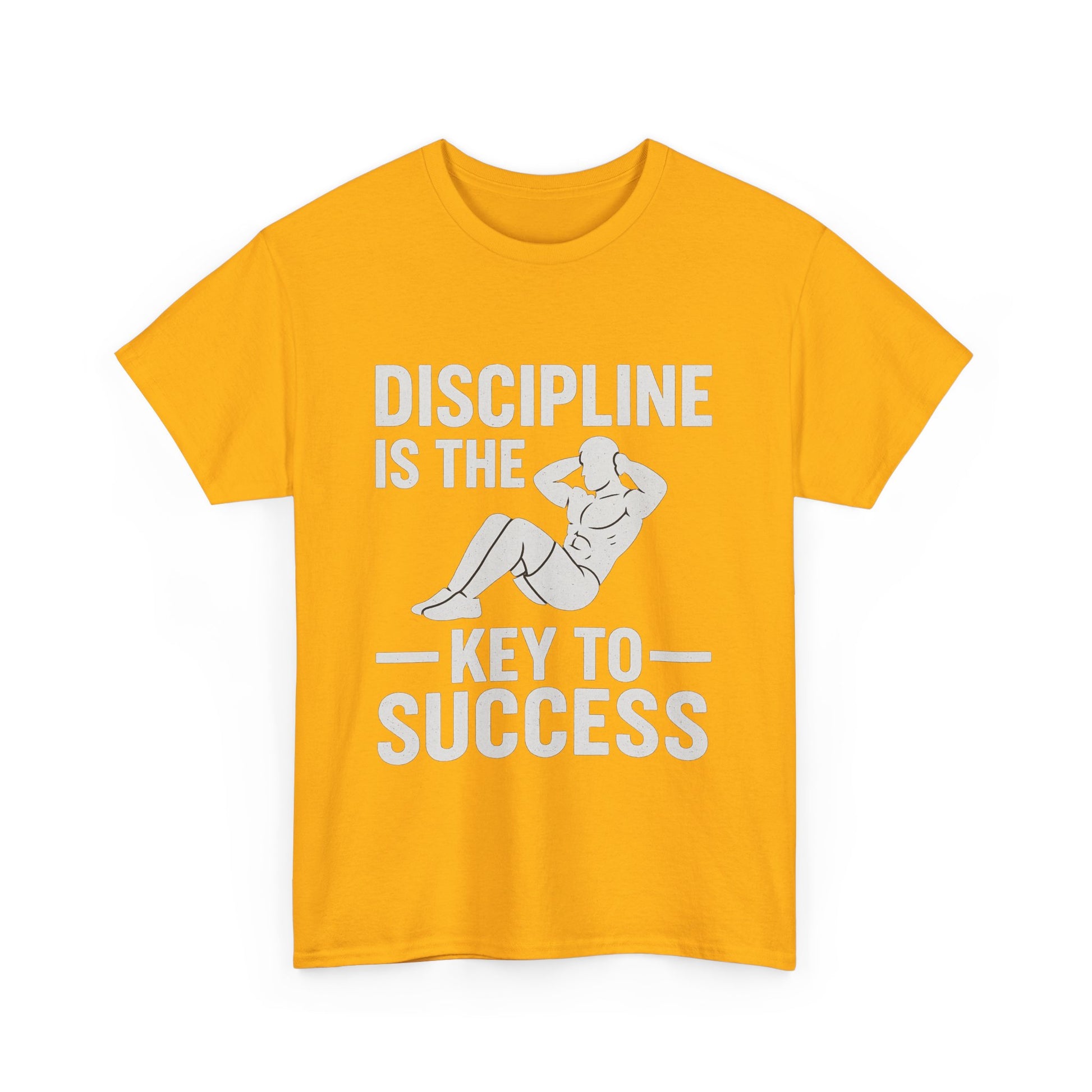 Unisex Heavy Cotton Tee: Discipline is the Key to Success - Motivational Tee, Workout Shirt, Gym Apparel, Inspirational Wear, Gift for [...]